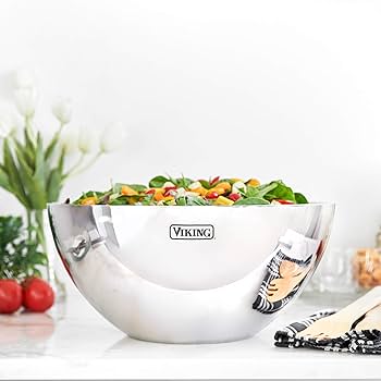 Amazon.co.jp: Viking Culinary サービングボウル M シルバー